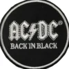 AC/DC Back in Black - Kangasmerkki