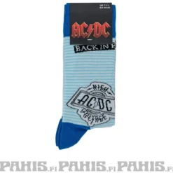 AC/DC Icons blue - Nilkkasukat