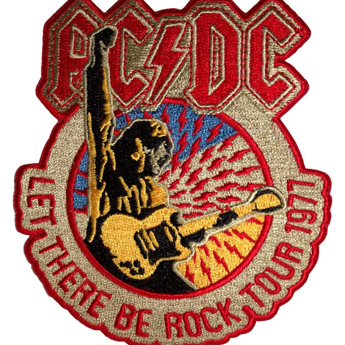 AC/DC : Let there be rock tour 1977 - Kangasmerkki