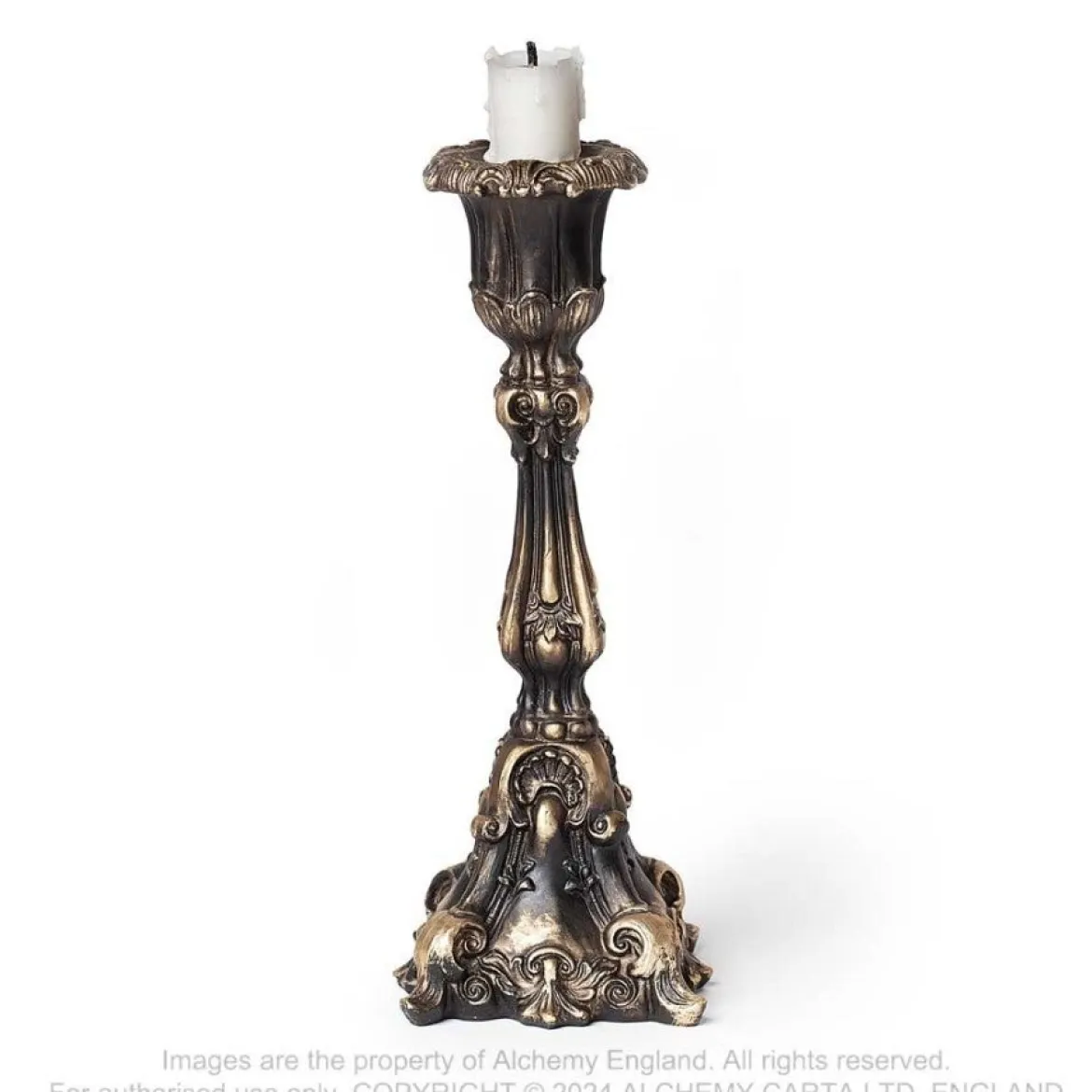 Alchemy Baroque - Kynttilänjalka, gold