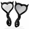 Alchemy Devil's Heart - käsipeili, black