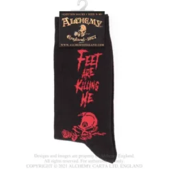 Alchemy Feet Are Killing Me- sukat