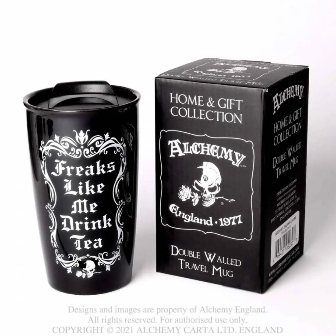 Alchemy Freaks Like Me Drink Tea- Take away muki