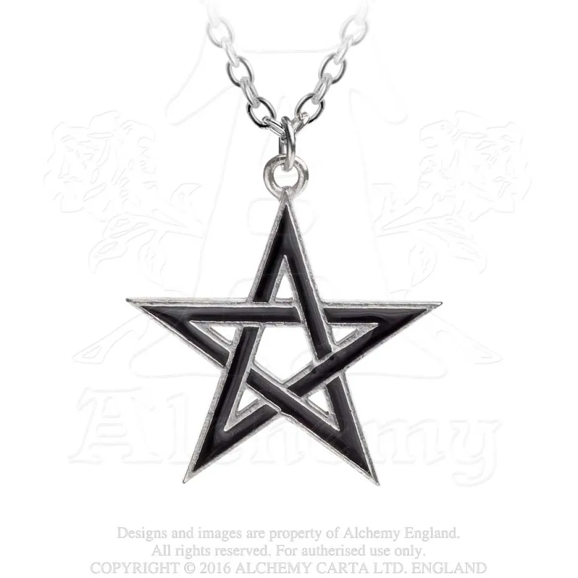 Alchemy Gothic Black Star - Kaulakoru