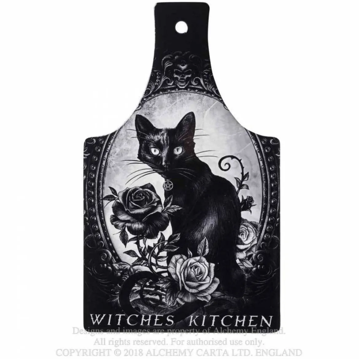 Alchemy Gothic Cat´s Kitchen - leikkuulauta/kattilanalunen