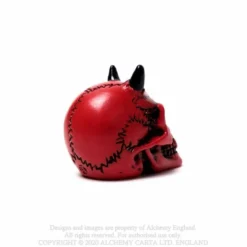 Alchemy Gothic Demon skull - Mini koriste esine