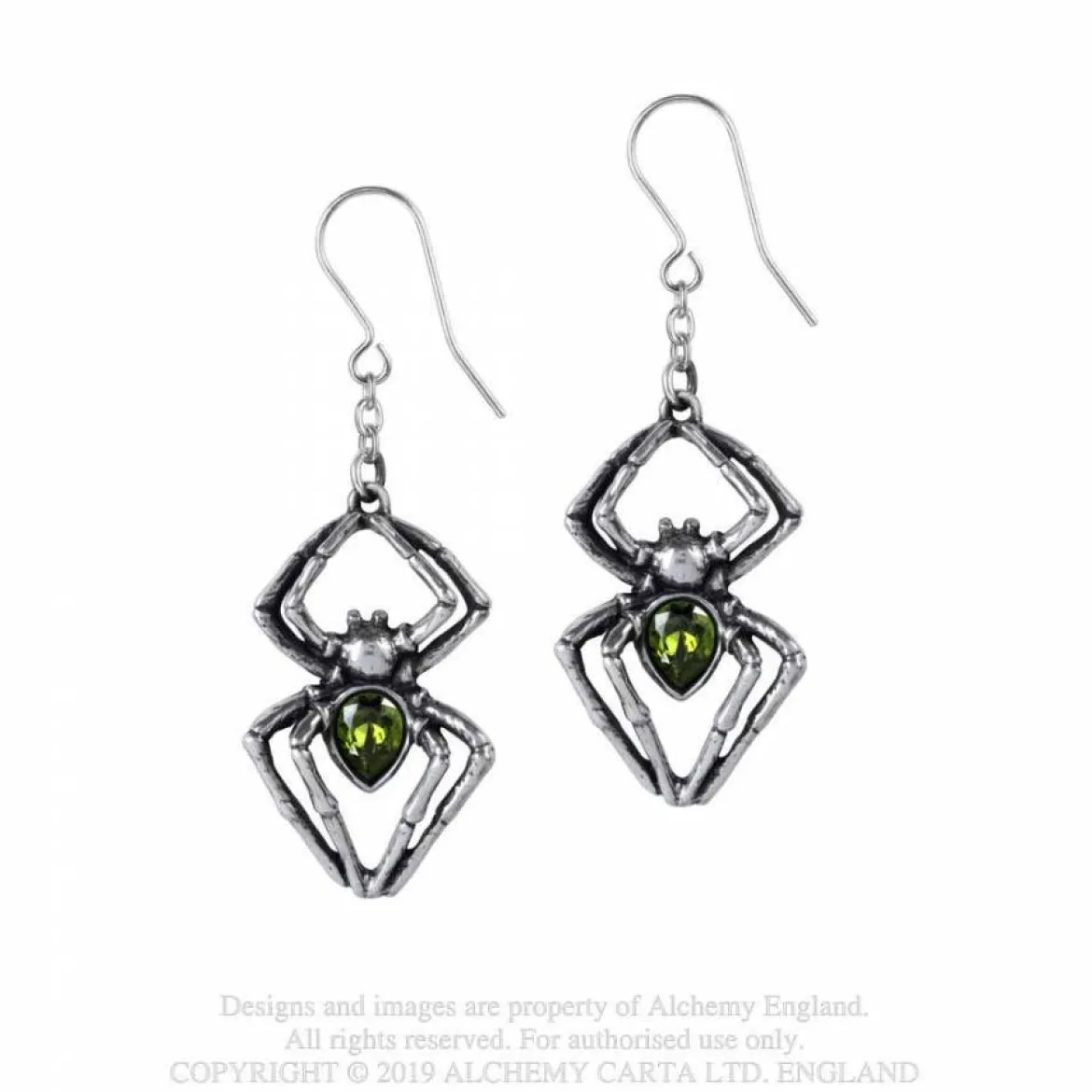 Alchemy Gothic Emerald Venom - Korvakorut