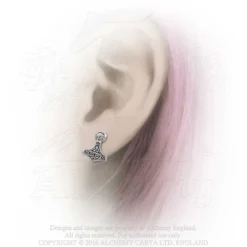 Alchemy Gothic Thor Hammer Studs - Korvakorut