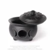 Alchemy Gothic Triple moon Cauldron pot -rasia