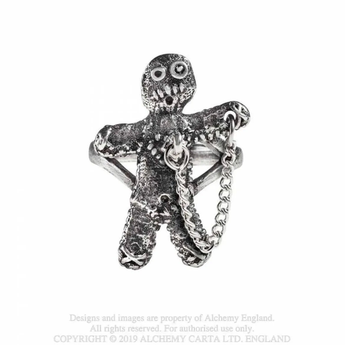Alchemy Gothic Voodoo Doll - Sormus
