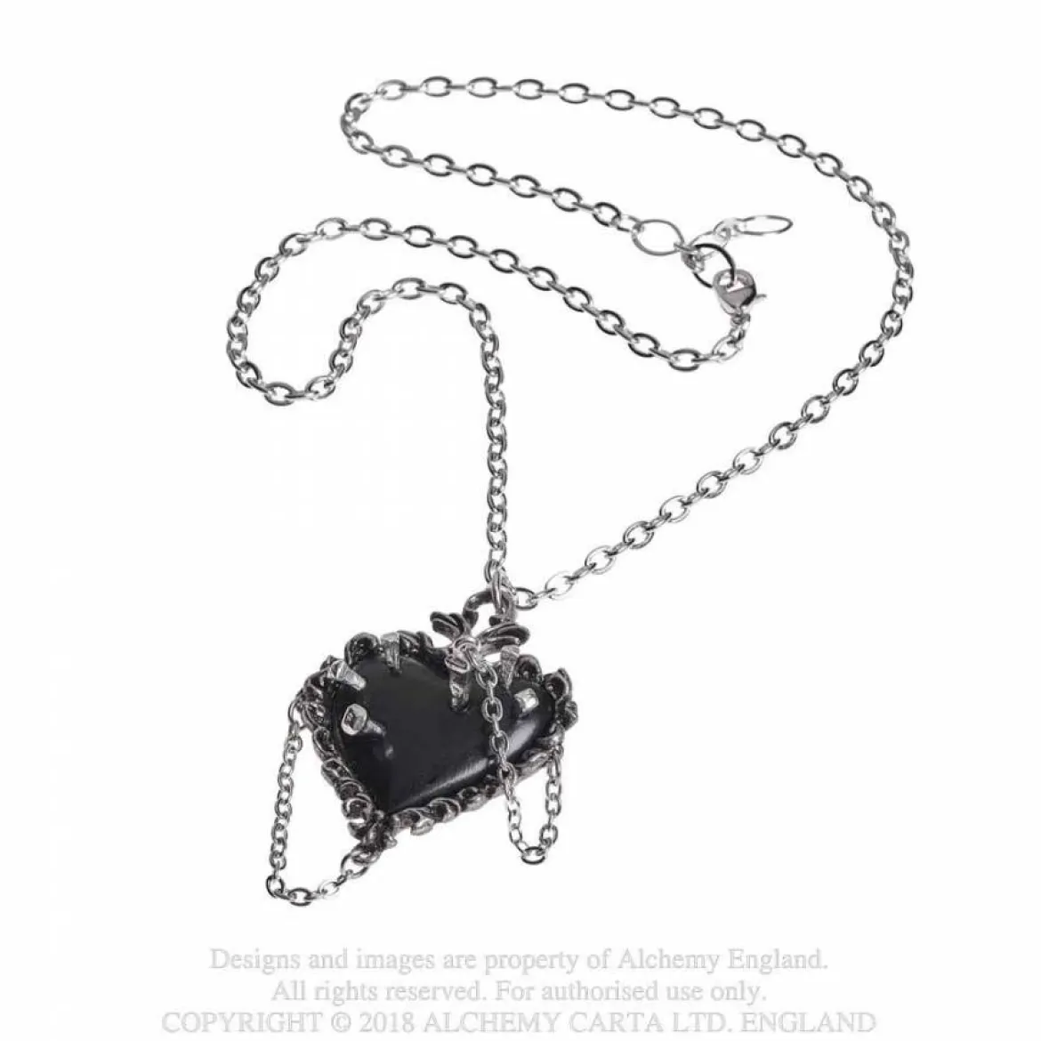 Alchemy Gothic Witch Heart - Kaulakoru