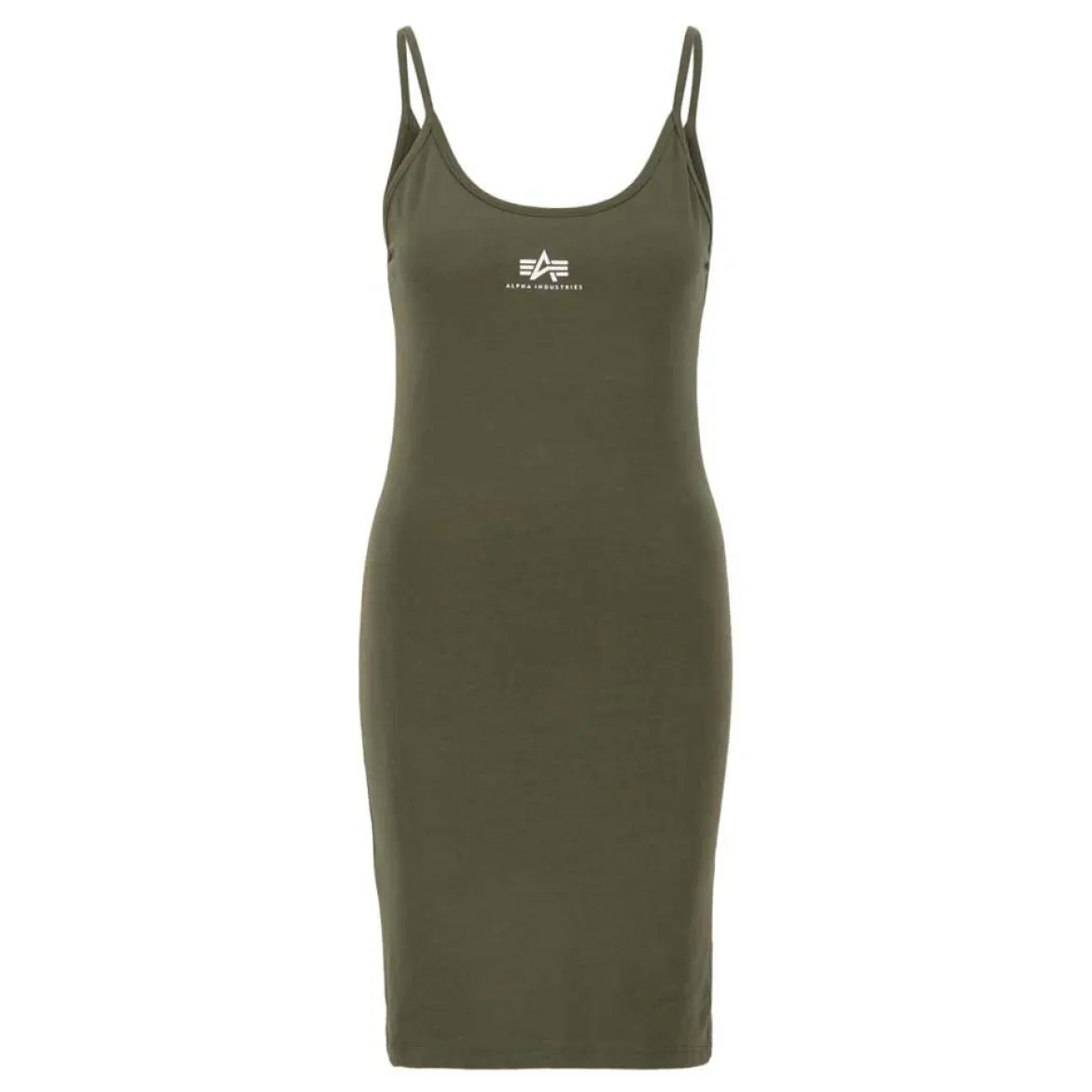 Alpha Industries Basic Dress Small Logo - Mekko, dark olive