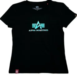 Alpha Industries Basic Rainbow - T-Paita, musta