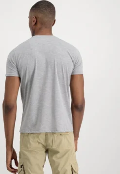 Alpha Industries Basic - T-Paita, vaalean harmaa