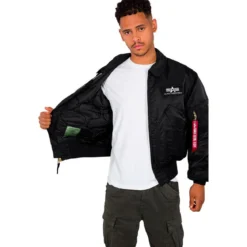 Alpha Industries CWU 45 - Pilottitakki, black