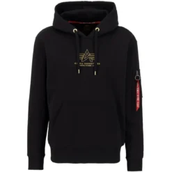 Alpha Industries ML Foil Print - Huppari, musta