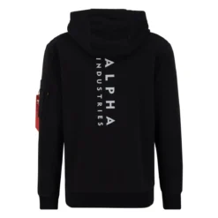 Alpha Industries R Print - Huppari, musta