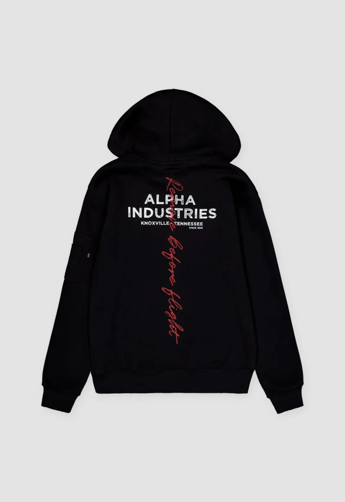 Alpha Industries Signature BP - Huppari, musta