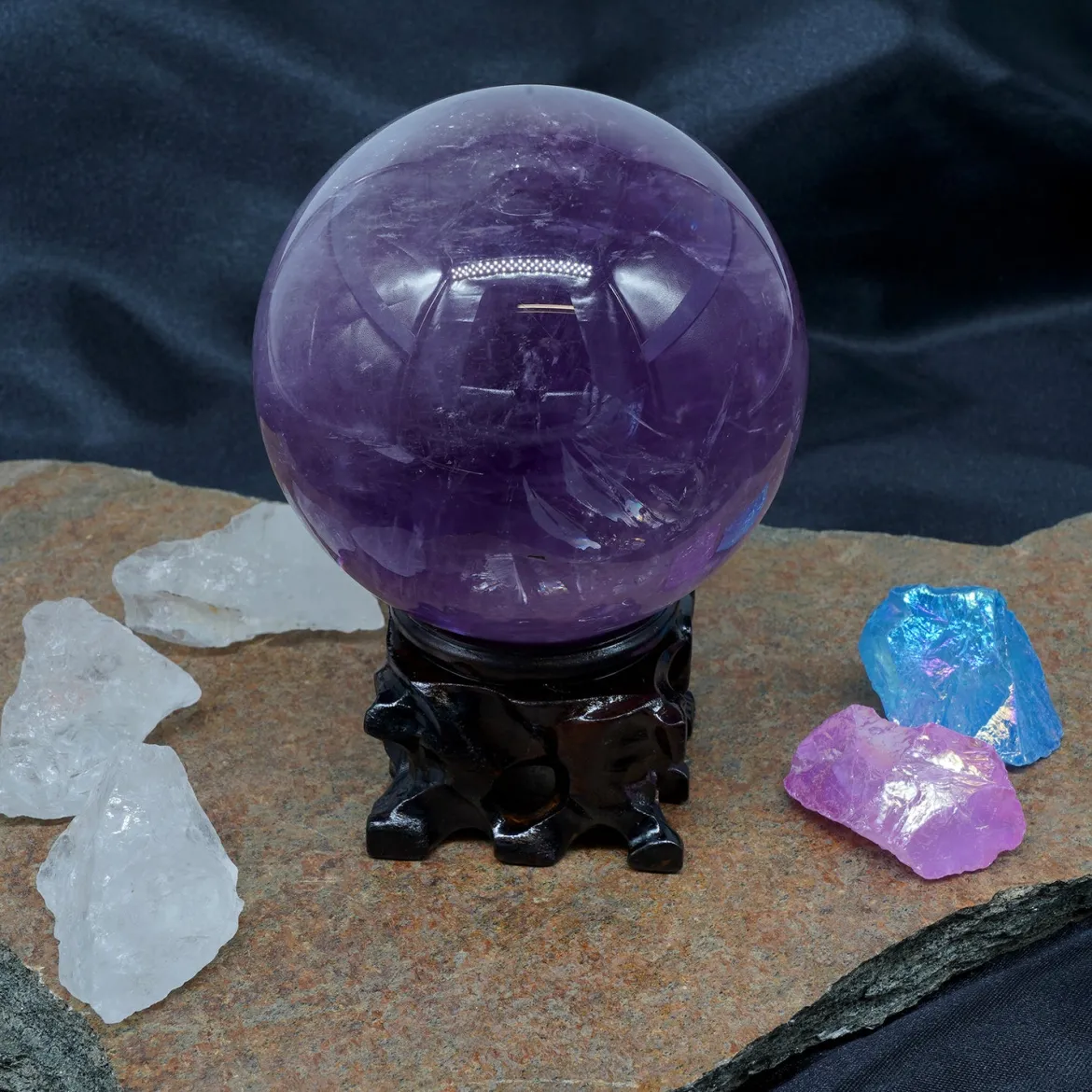 Ametisti Pallo 8,4cm