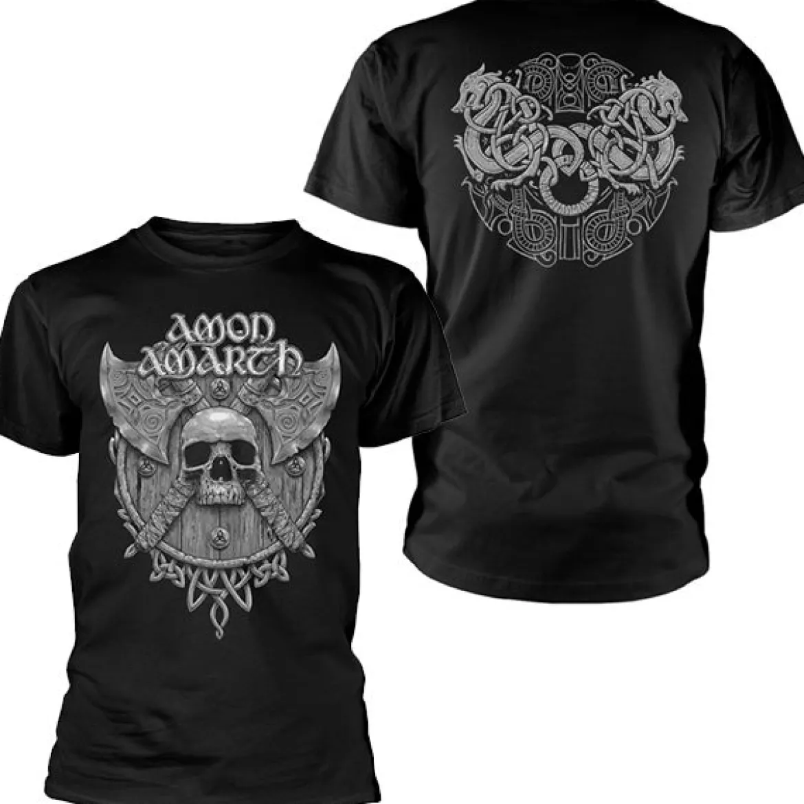 Amon Amarth: Grey Skull - T-paita
