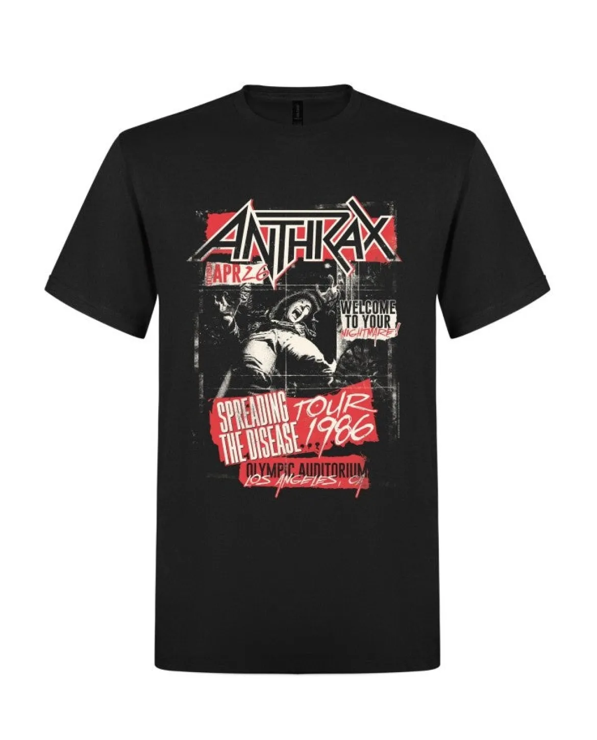 Anthrax: Spreading The Disease - T-paita