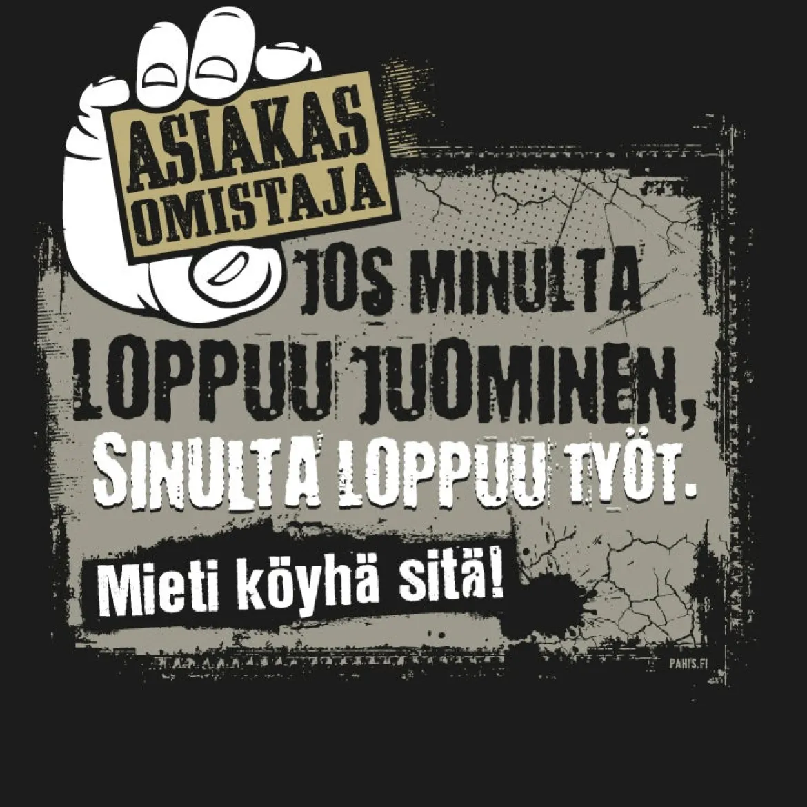 Asiakasomistaja T-paita