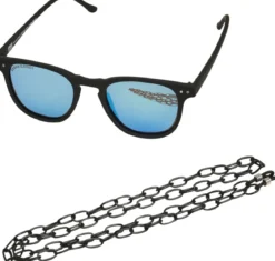 Aurinkolasit - Arthur with Chain, black/blue