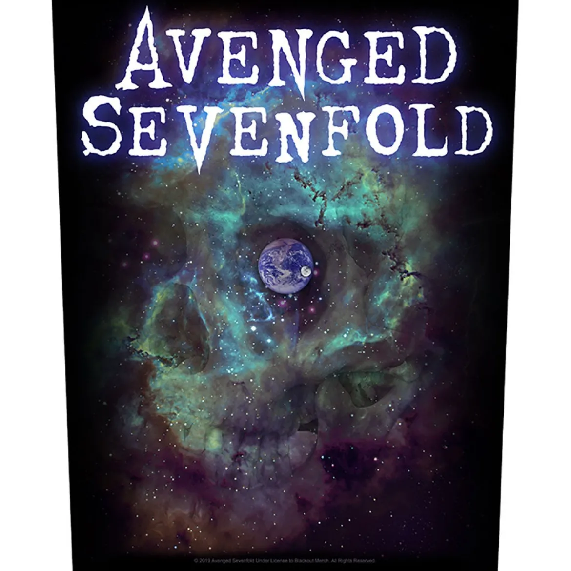 Avenged Sevenfold Nebula - Kangasmerkki, selkä