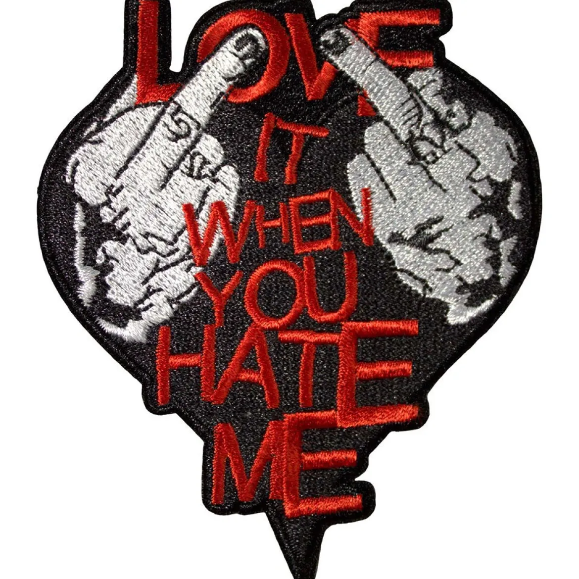 Avril Lavigne: Love it when you hate me - Kangasmerkki