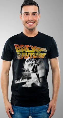 Back To The Future Poster - T-paita