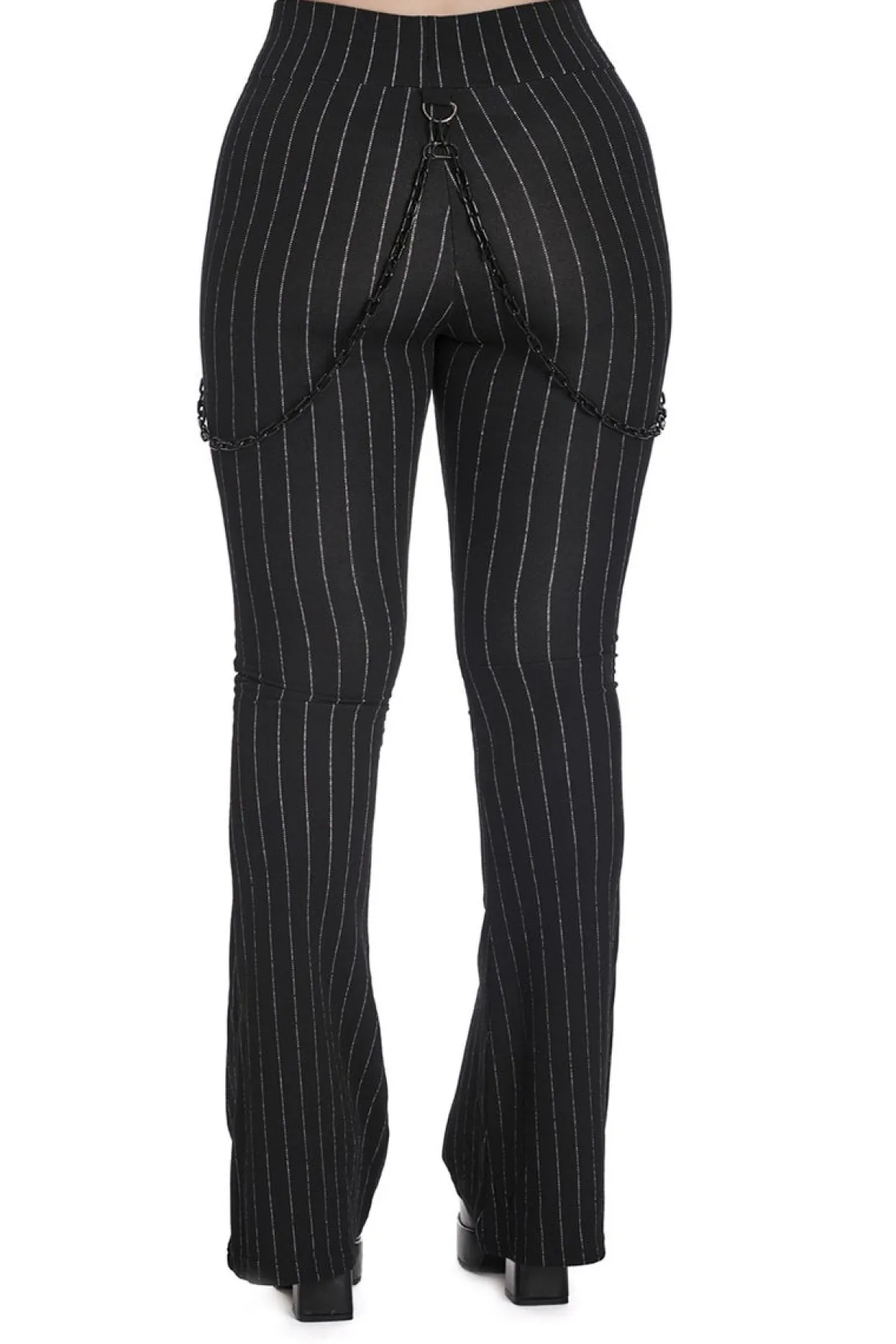 Banned Charcoal Chic Flare - Housut