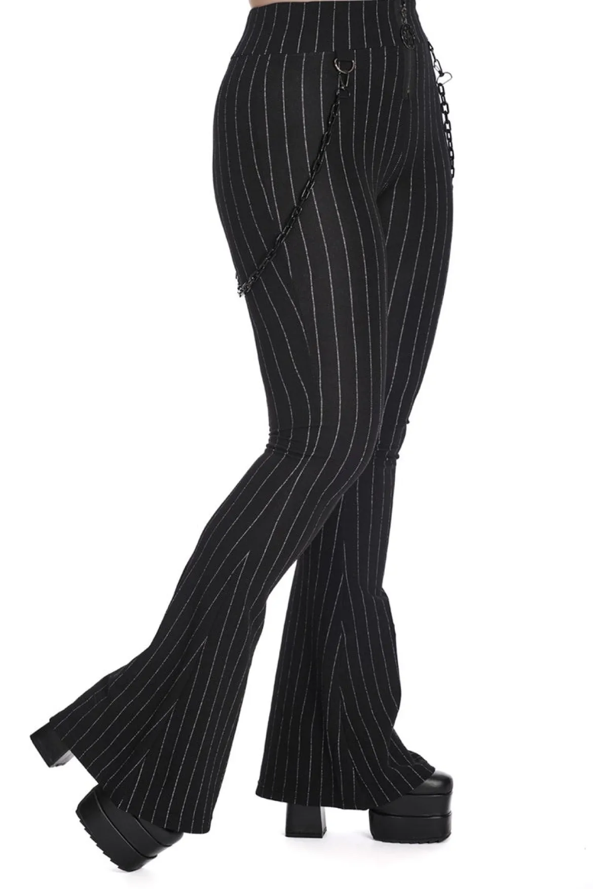 Banned Charcoal Chic Flare - Housut