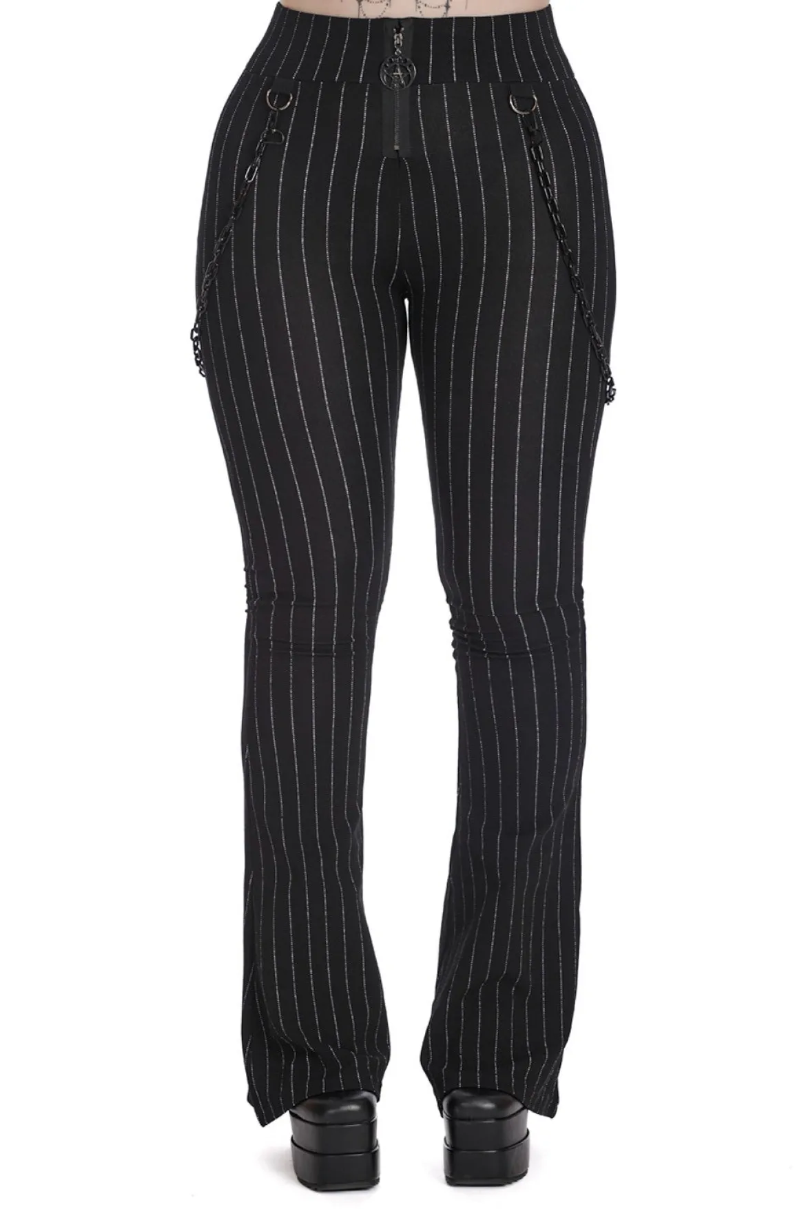 Banned Charcoal Chic Flare - Housut
