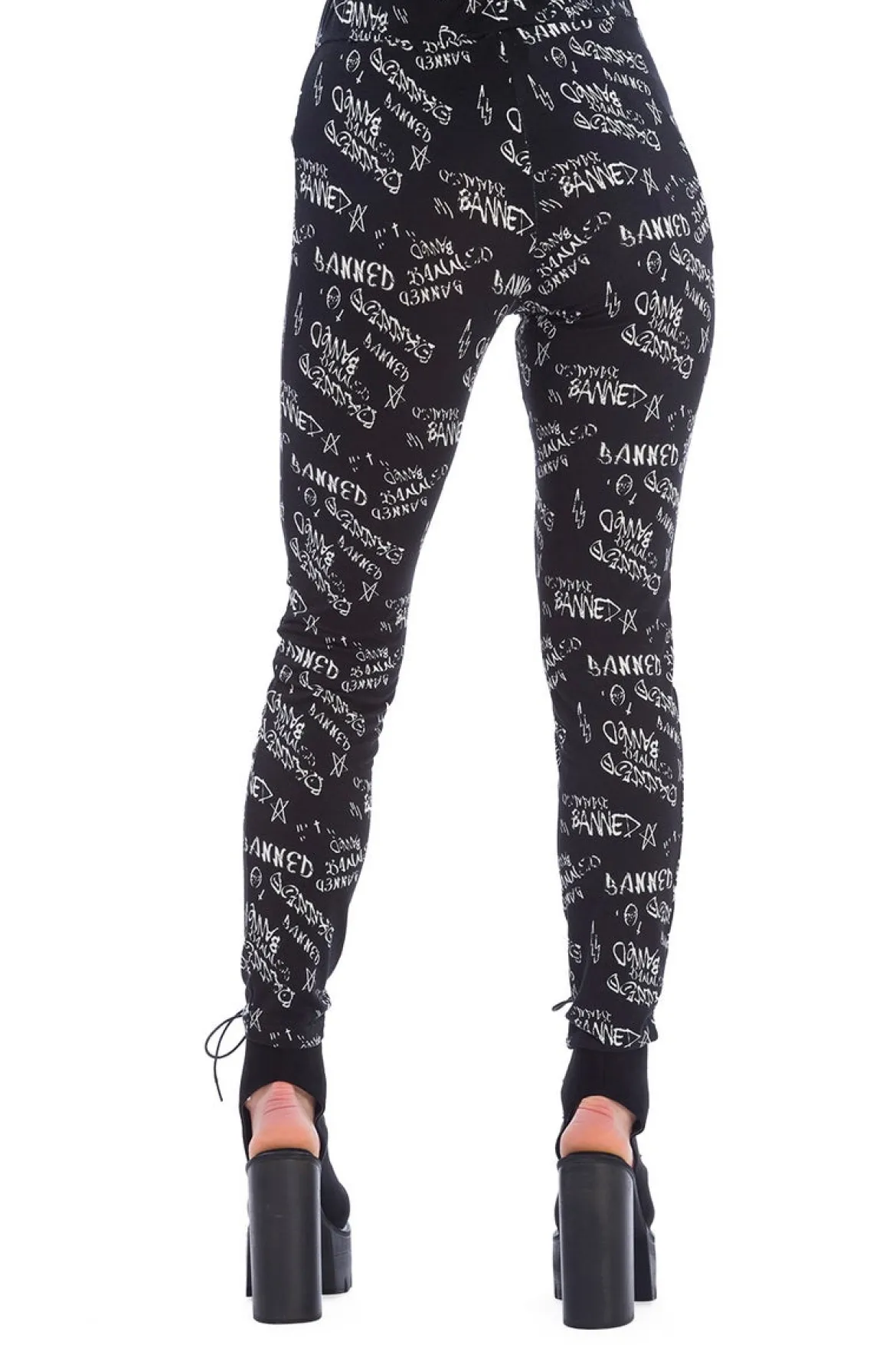 Banned Graffiti - Legginsit