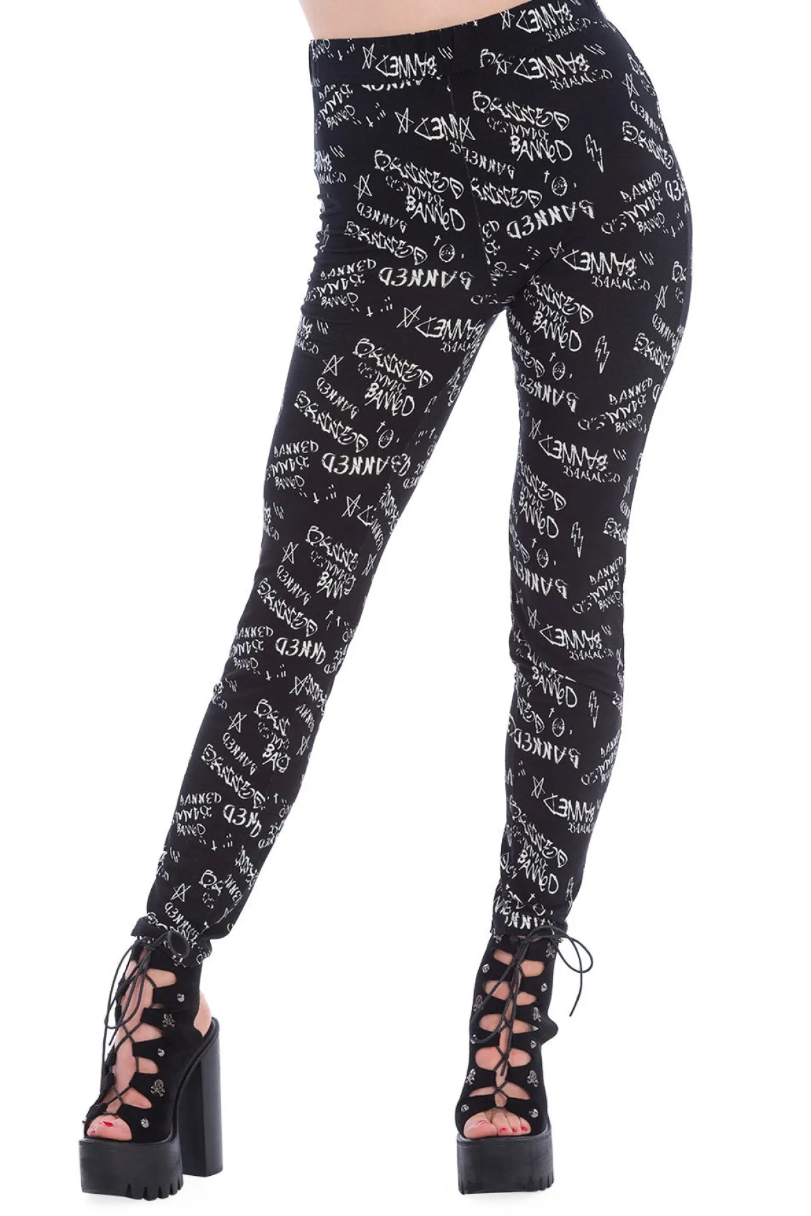 Banned Graffiti - Legginsit