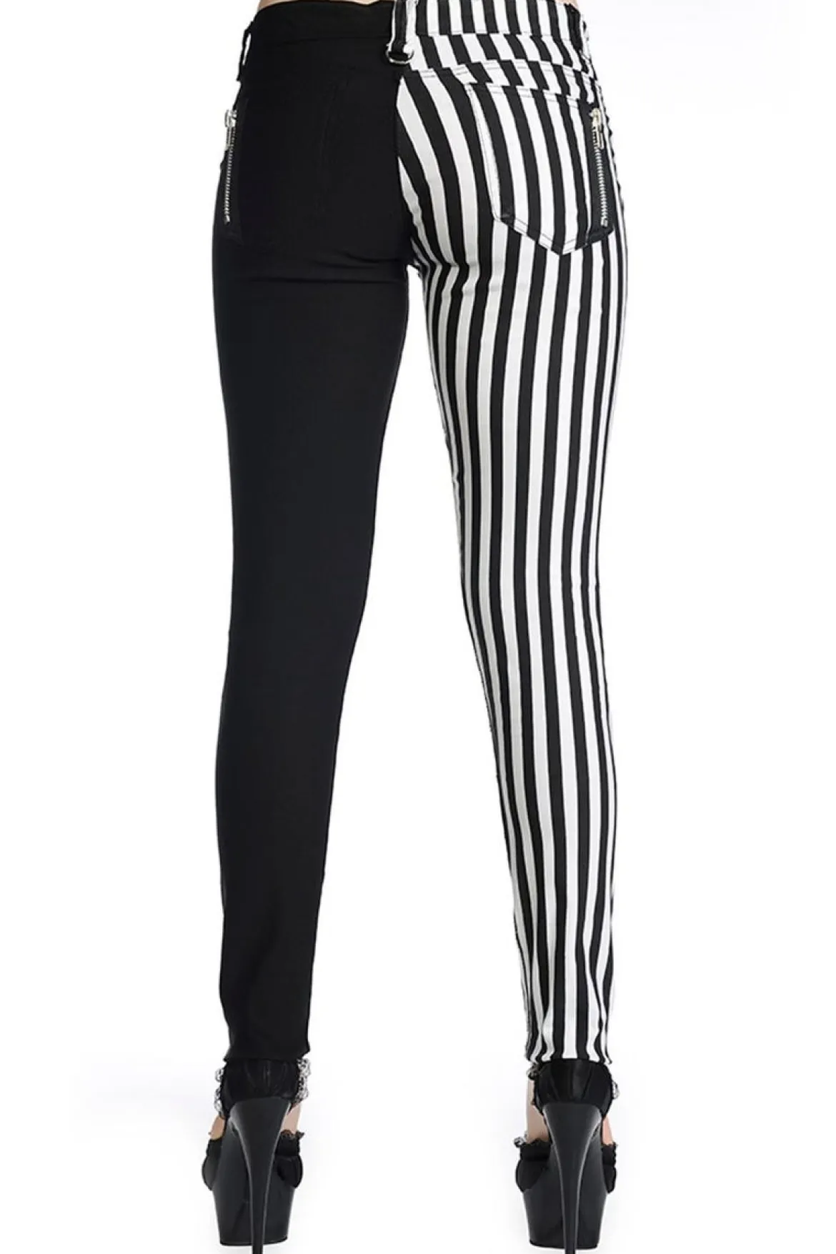 Banned Half and Half Striped - Housut