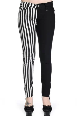 Banned Half and Half Striped - Housut