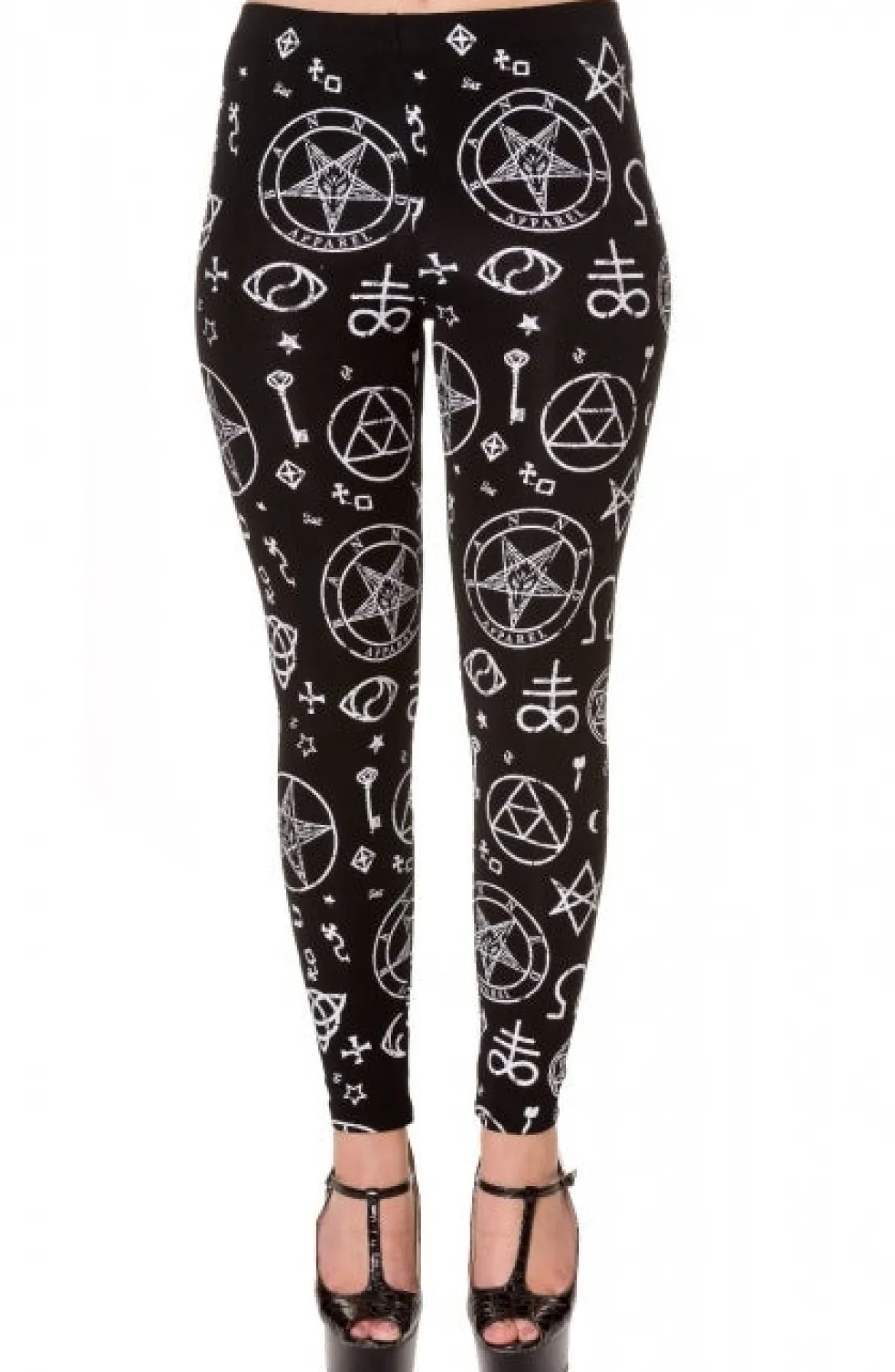 Banned Pentagram - Leggingsit