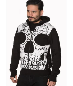 Banned Skull - Vetoketjuhuppari