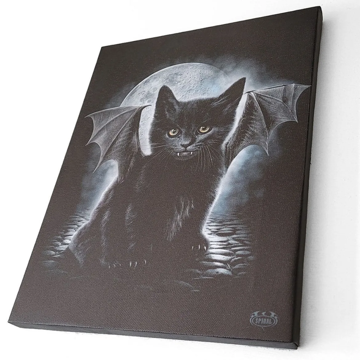 Bat Cat - Canvas Taulu, 25x19cm