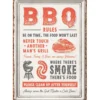 BBQ Rules - Postikortti