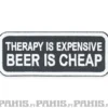 Beer Therapy - kangasmerkki