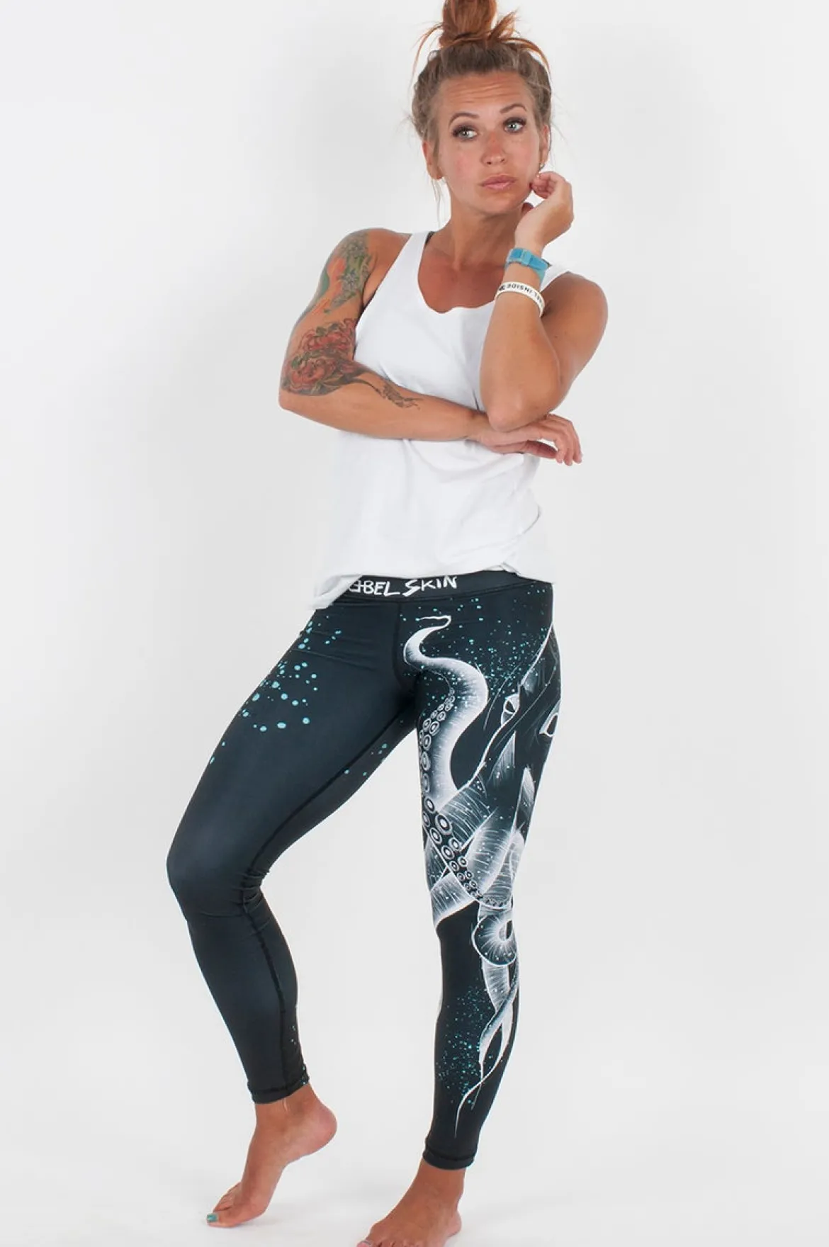 Biela P1 - leggingsit