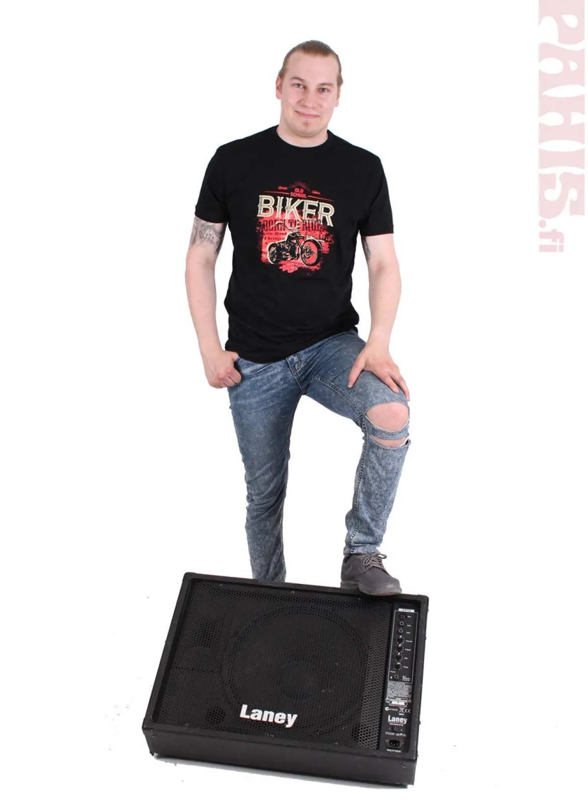 Biker Old School T-paita