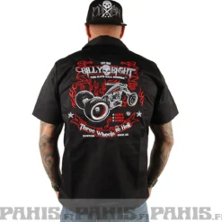 Billy Eight Three Wheels To Hell - Kauluspaita