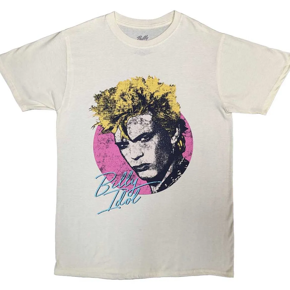 Billy Idol: Circle Illustration - T-paita
