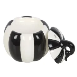 Black and White Striped Pumpkin - Tuoksulyhty