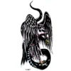 Black Eagle - siirtotatuointi