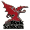 Black Sabbath Logo & Daemon - Pinssi