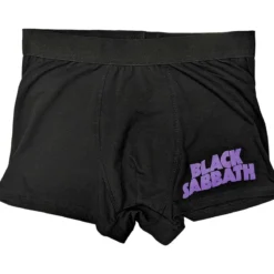 Black Sabbath Wavy Logo - Bokserit